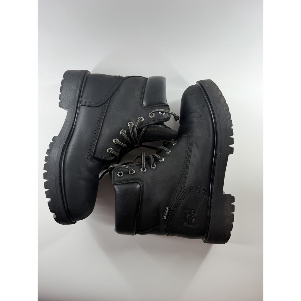 Timberland PRO Waterproof Work Boots Black Men's Size 8.5M EH ReBOTL